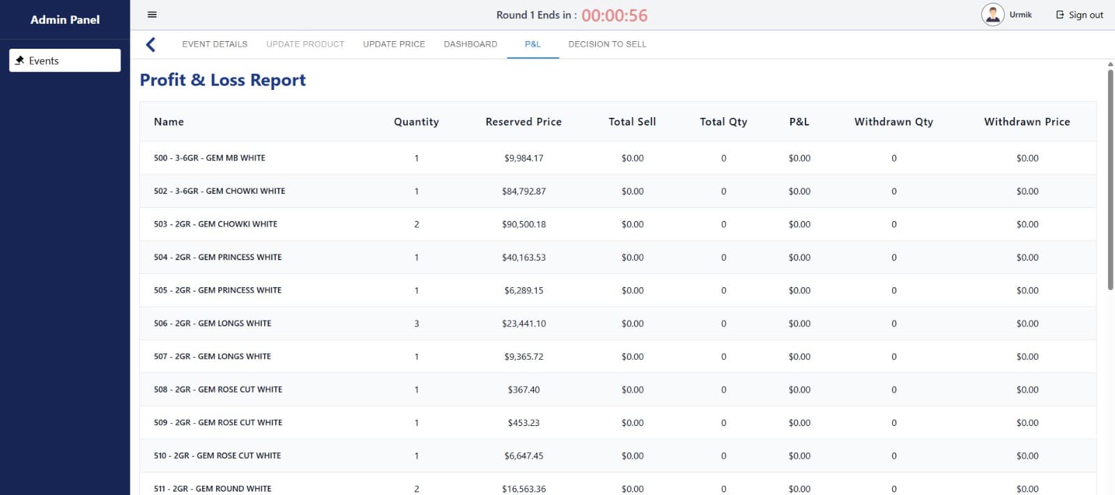 Diamonds Bid System screenshot 5