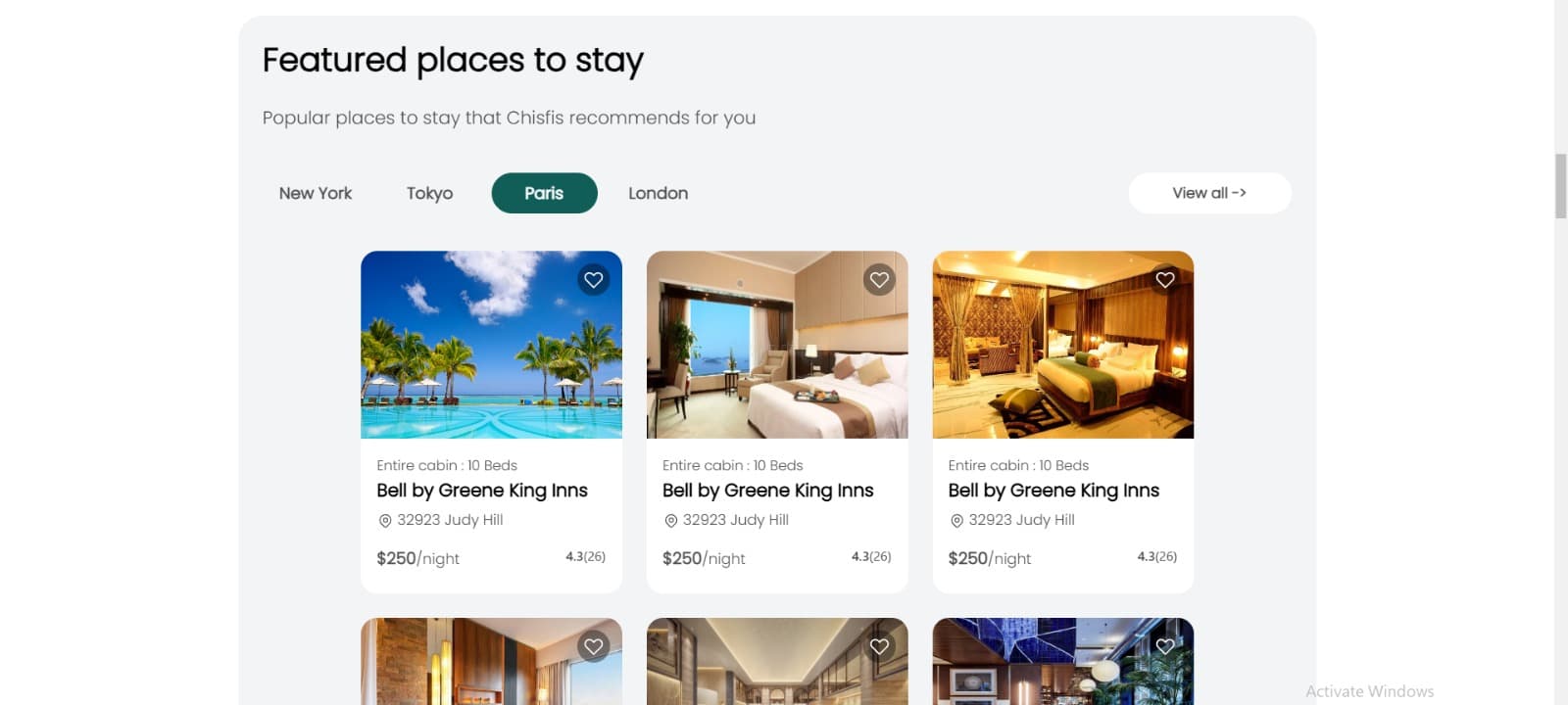 Hotel Booking Site screenshot 3