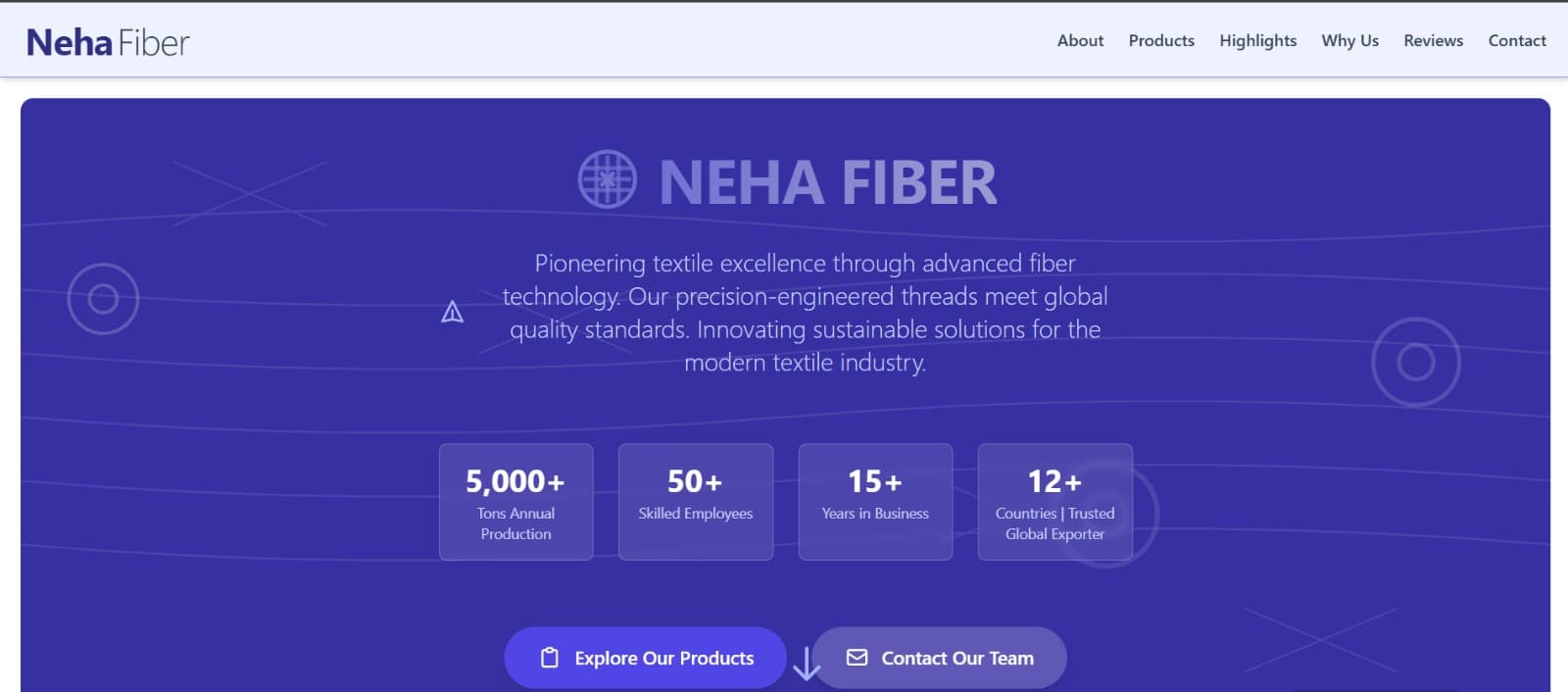 Neha Fiber screenshot 1