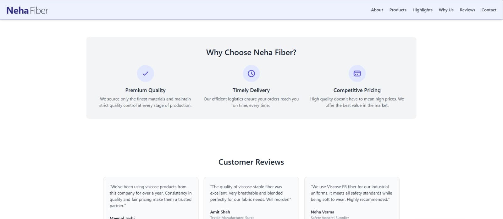 Neha Fiber screenshot 5